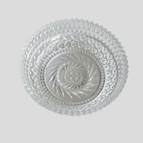 Vintage Fostoria Crystal Candy Dish - Picture 4 of 4